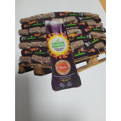 1/2 palette GREEN CLASSIC livrée