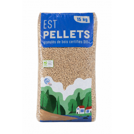 Est Pellets DIN + - Prix emporté